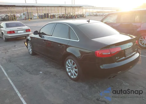 2013 Audi A4 2.0T Premium from USA, damaged, VIN WAUAFAFL0DN035363